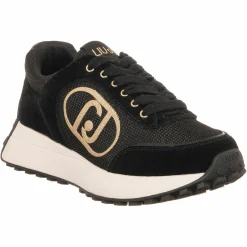 Femme Liu-Jo Baskets en Cuir Lolo noires