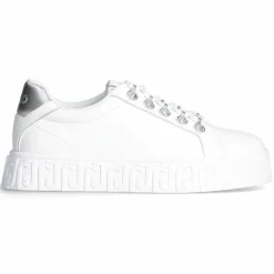 Femme Liu-Jo Baskets en Cuir Lovely blanches