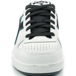 Femme Diadora Baskets en Cuir Magic Bas Low I blanc/pacifique