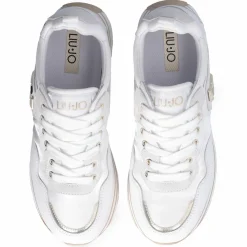 Outlet Liu-Jo Baskets en Cuir Maxi blanches