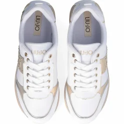 Liu-Jo Baskets en Cuir Maxi blanches