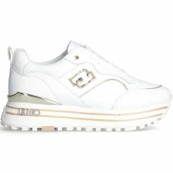 Hot Liu-Jo Baskets en Cuir Maxi blanches