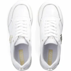 Hot Liu-Jo Baskets en Cuir Maxi blanches