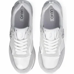 Femme Liu-Jo Baskets en Cuir Maxi blanches