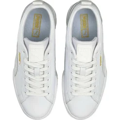 Femme Puma Baskets en Cuir Mayze Classic blanches