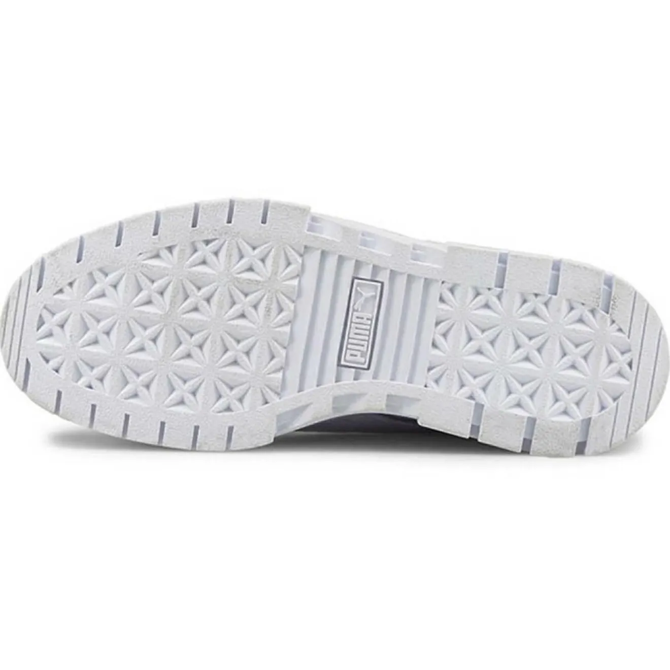 Femme Puma Baskets en Cuir Mayze Classic blanches