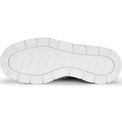 Clearance Puma Baskets en Cuir Mayze Stack Luxe blanc/beige