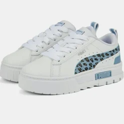 Puma Baskets en Cuir Mayze Wild blanc/bleu