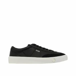 Homme Dior Baskets en cuir noires