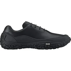 Homme Dior Baskets en Cuir noires