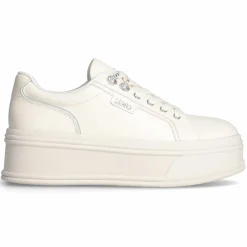 Liu-Jo Baskets en Cuir Selma ivoire