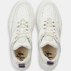 Femme Eytys Baskets en Cuir Sidney blanches