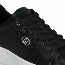 Femme Liu-Jo Baskets en Cuir Silvia noires