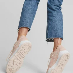 Femme Puma Baskets en Cuir Slipstream Slptm Prm roses