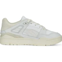 Clearance Puma Baskets en Cuir Slipstream Thrifted blanc/beige