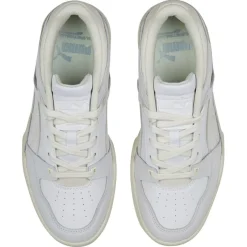 Clearance Puma Baskets en Cuir Slipstream Thrifted blanc/beige