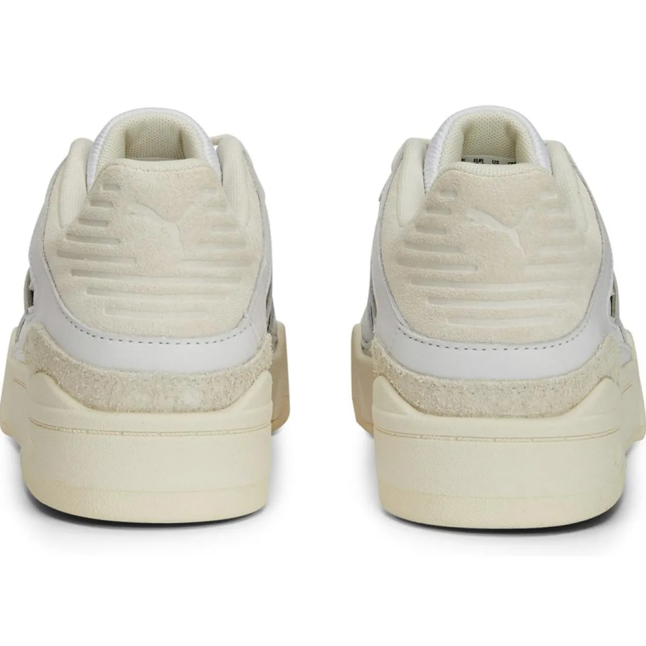Clearance Puma Baskets en Cuir Slipstream Thrifted blanc/beige