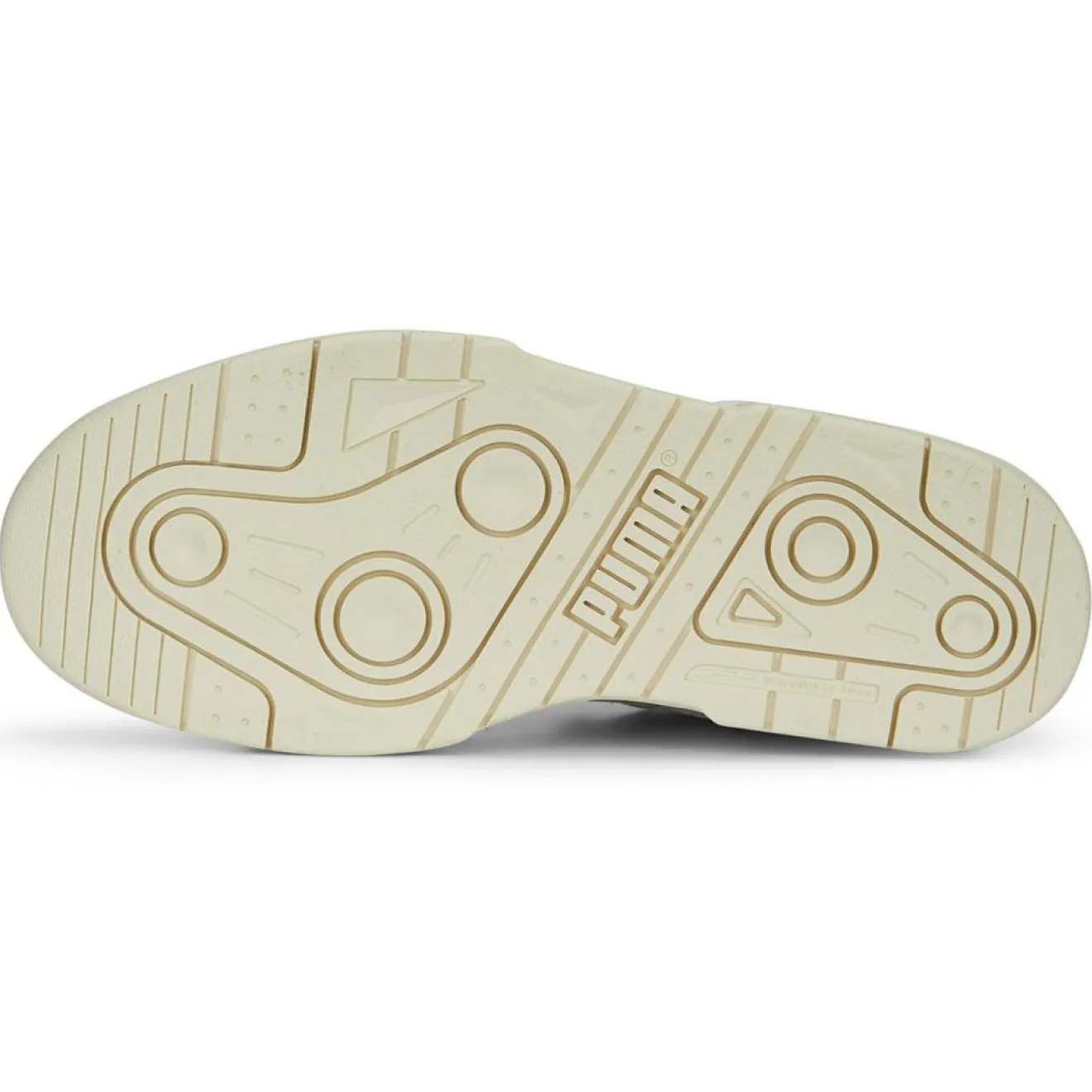 Clearance Puma Baskets en Cuir Slipstream Thrifted blanc/beige