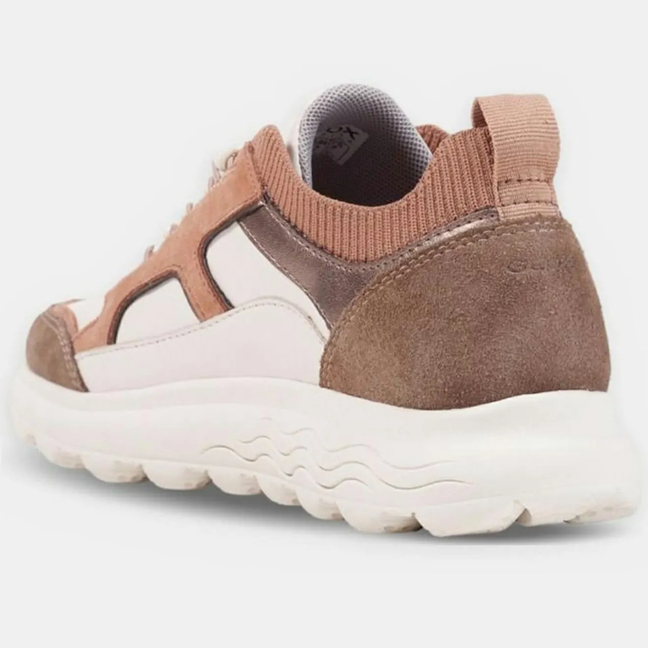 Sale Geox Baskets en Cuir Spherica multicolores