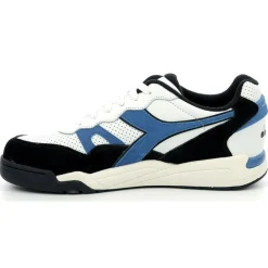 Online Diadora Baskets en Cuir Winner Sl noir/bleu/blanc