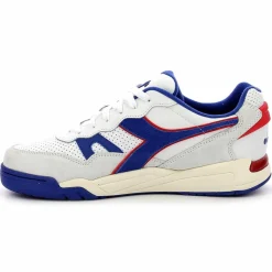 Homme Diadora Baskets en Cuir Winner Sl blanc/bleu