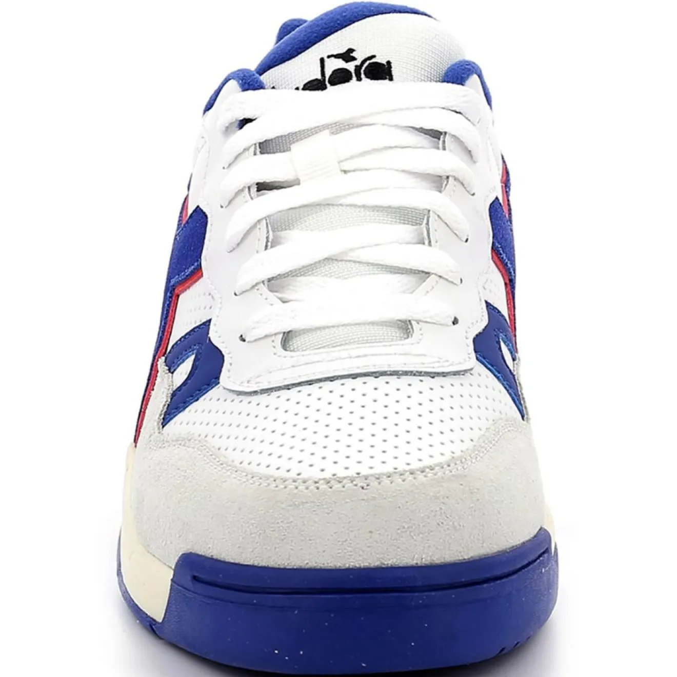 Homme Diadora Baskets en Cuir Winner Sl blanc/bleu