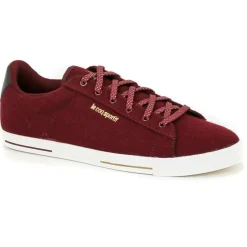 Femme Le Coq Sportif Baskets en Laine mélangée Agate Winter bordeaux