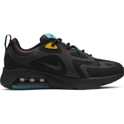 Best Nike Baskets en Tissu & Cuir Air Max 200 noir/bleu/bordeaux