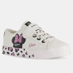 Outlet Geox Baskets en Toile Ciak X Disney blanches