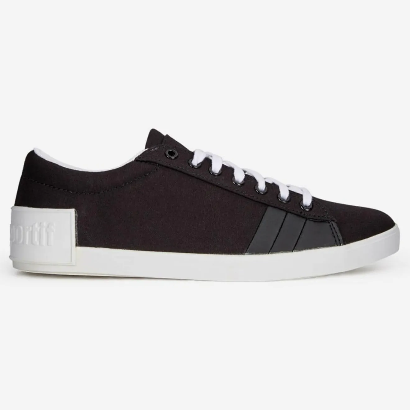 Femme Le Coq Sportif Baskets en Toile Flag noires