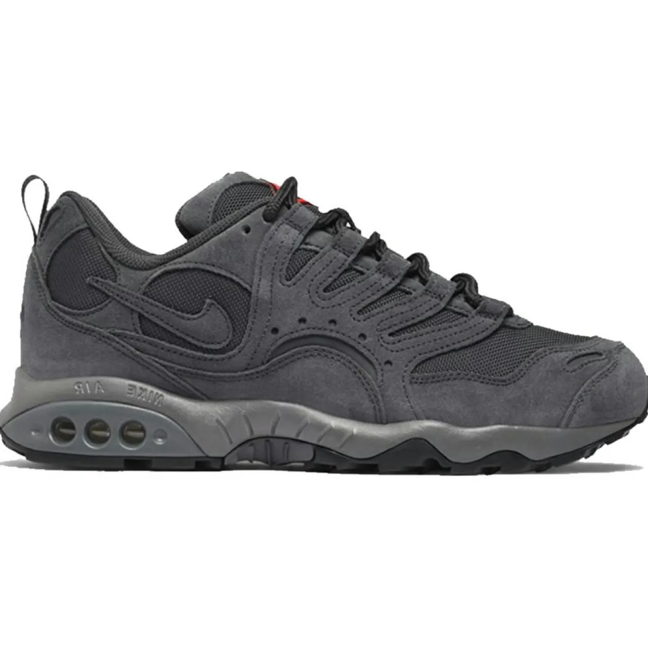 Homme Nike Baskets en Velours de Cuir Air Terra Humara 18 anthracite/noir