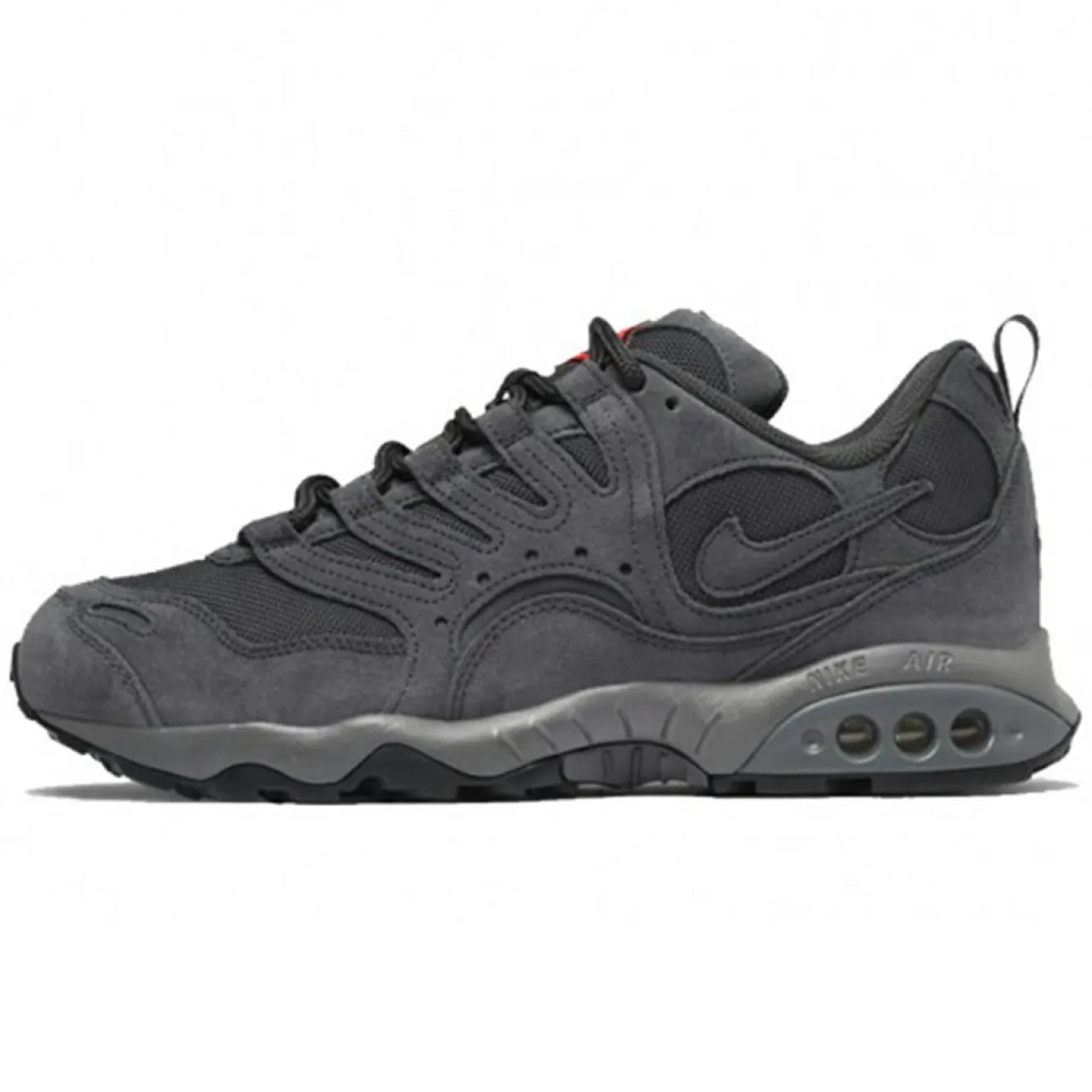 Homme Nike Baskets en Velours de Cuir Air Terra Humara 18 anthracite/noir