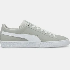 Clearance Puma Baskets en Velours de Cuir Re:Style grises