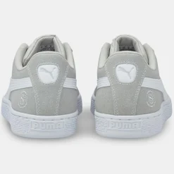 Clearance Puma Baskets en Velours de Cuir Re:Style grises