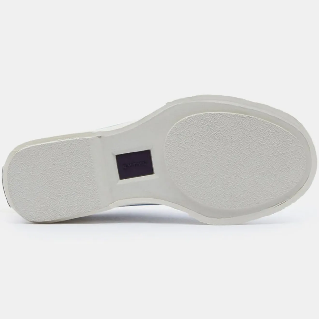 Femme Eytys Baskets en Velours de Cuir Laguna blanc/noir