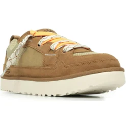 Outlet Ugg Baskets en Velours de Cuir Lo Lowmel marron