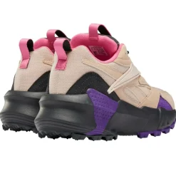 Femme Reebok Baskets en Velours de Cuir & Mesh Aztrek Double Mix T rose/violet