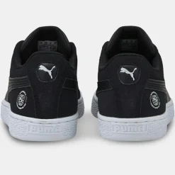 Homme Puma Baskets en Velours de Cuir Re:Style noires