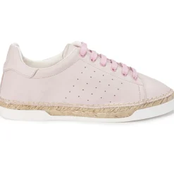 Femme Canal Saint Martin Baskets espadrilles en Cuir Lancry roses