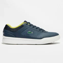 Hot Lacoste Baskets Explorateur Sport 317 5 bleu marine/jaune