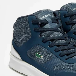 Best Lacoste Baskets Explorateur Spt Mid 317 2 bleu marine/blanc
