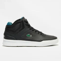 Homme Lacoste Baskets Explorateur Spt Mid 317 5 noir/vert foncé