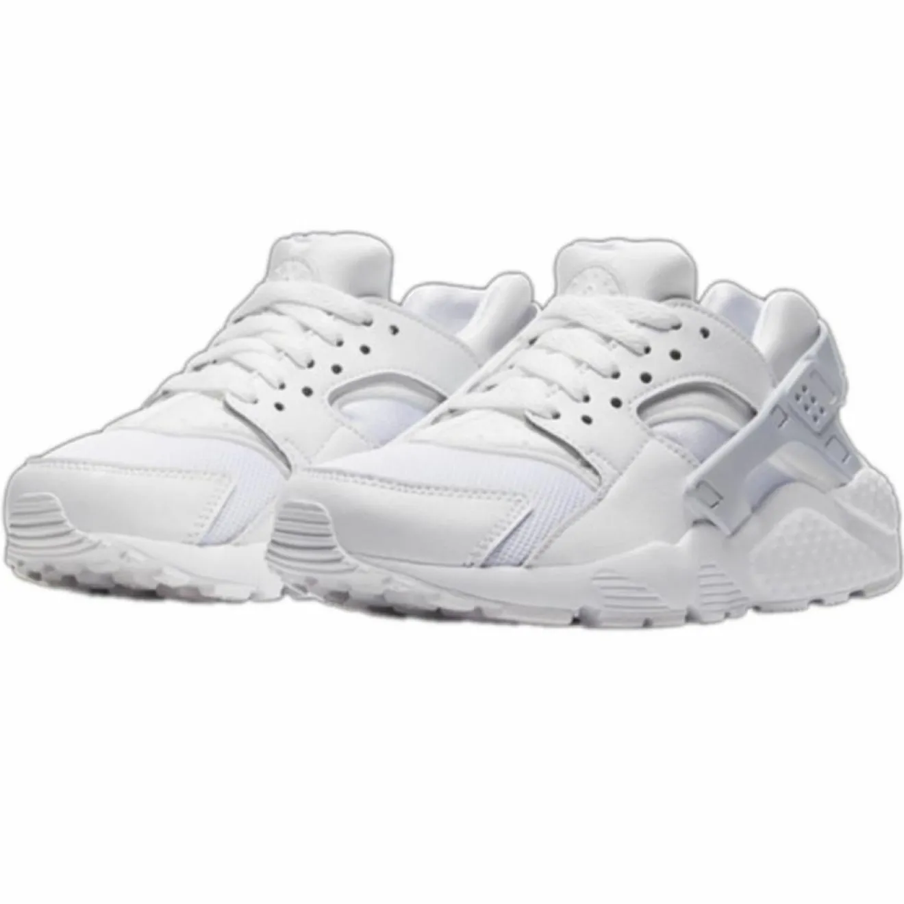 Femme Nike Baskets Huarache blanches