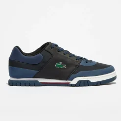 Discount Lacoste Baskets Indiana Evo 417 1 Q4 noir/bleu marine
