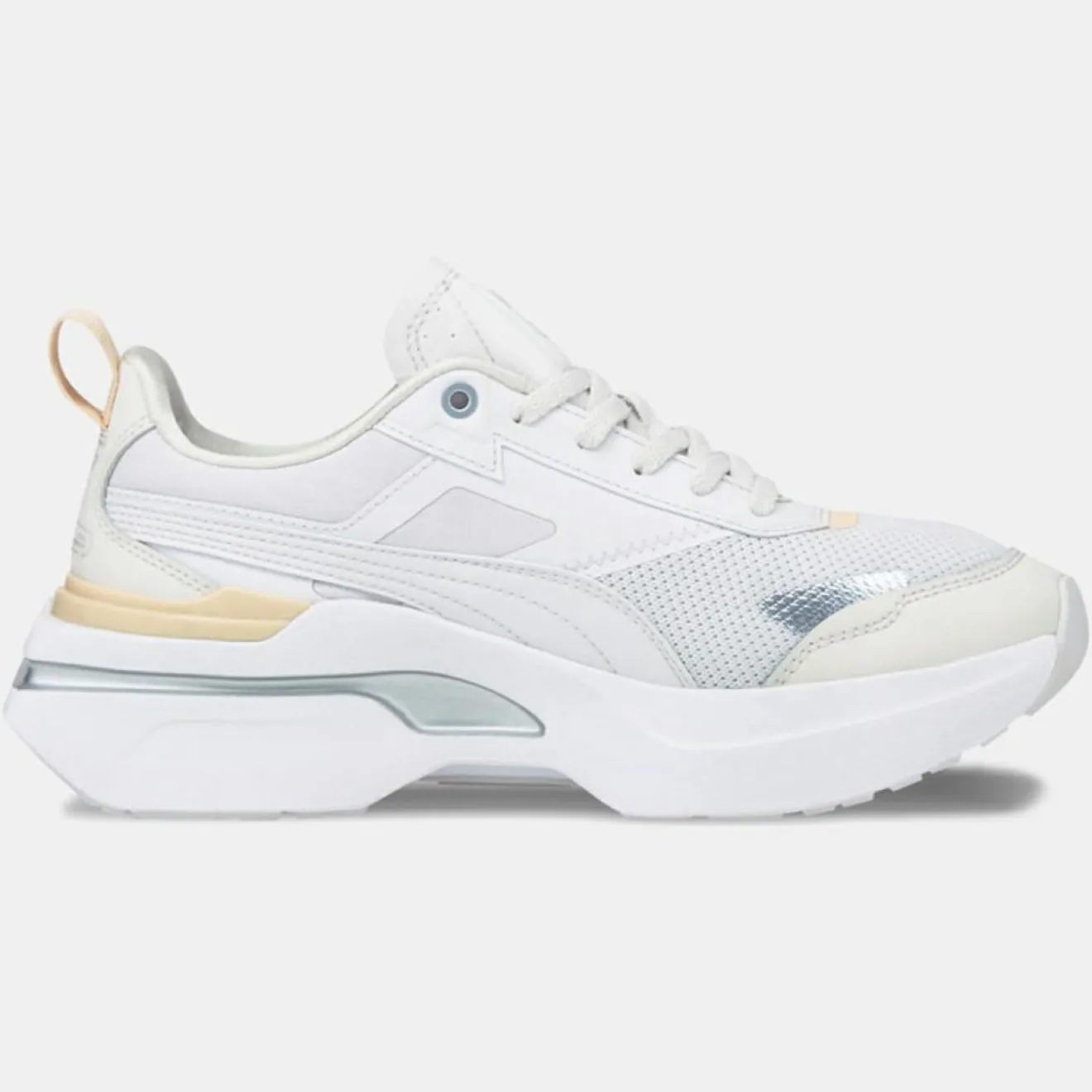 Femme Puma Baskets Kosmo Rider blanches