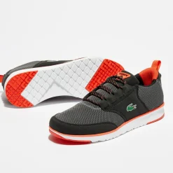 Best Lacoste Baskets L.Ight 317 1 noir/rouge