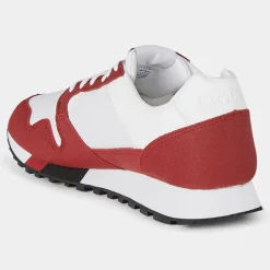 Femme Le Coq Sportif Baskets Manta Retro rouge/blanc