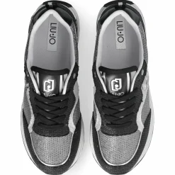Femme Liu-Jo Baskets Maxi argenté/noir