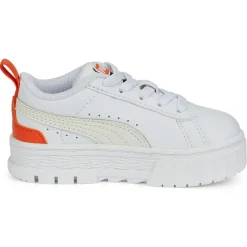 Sale Puma Baskets Mayze Lth AC blanc/orange