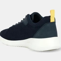 Homme Geox Baskets Monreale bleu marine